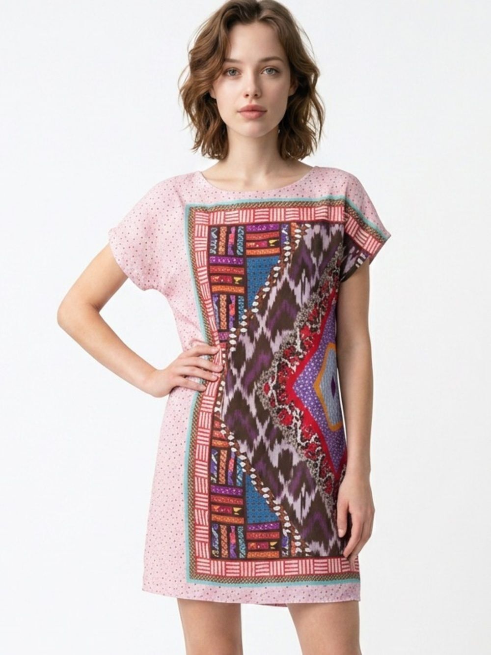 ANTHROPOLOGIE | Heyhoe | Silk Shift Dress Size XS